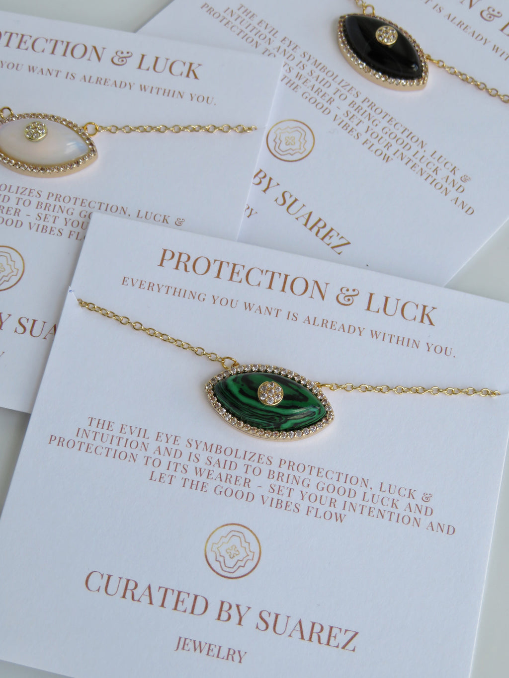 Diamond Evil Eye Necklace