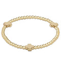 Faith Cross Beaded Waterproof Non-Tarnish Bracelets